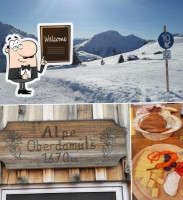 Alpe Oberdamüls food