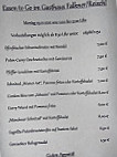 Gasthof Falkner menu