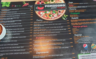 Pomodoro menu