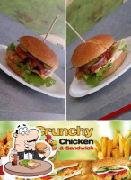 Crunchy Chicken Sandwich food