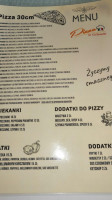 Pizza W Cichowie menu