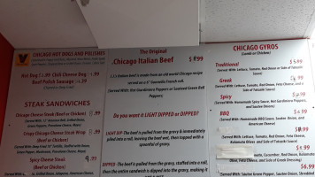 Taste Of Chicago Grill menu