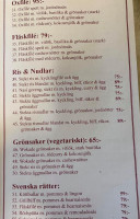 M menu