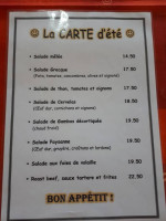 Restaurant des Ducats menu
