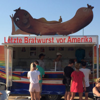 Letzte Bratwurst Vor Amerika food