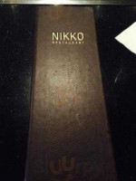 Nikko Hibachi Grill menu