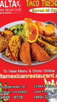 Malta Mexican #1 food