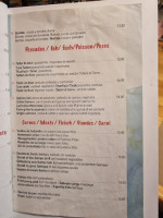 Tasca La Milagrosa menu