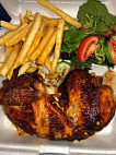 Charcoal Chicken Flames food