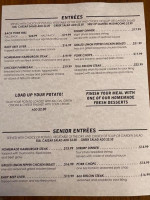 Patricia Inn Bar menu