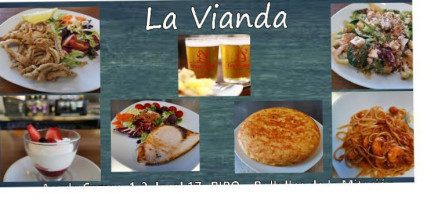 La Vianda Bar-restaurante food