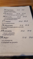 Oberza Swojskie Jadlo menu
