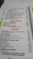 Pizzeria Piccola menu