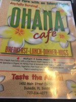 Ohana Cafe food