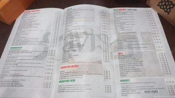 Xavisan menu