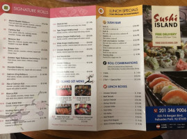 Sushi Island menu