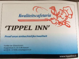 Cafetaria Tippel-inn menu