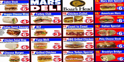 Mars Deli food