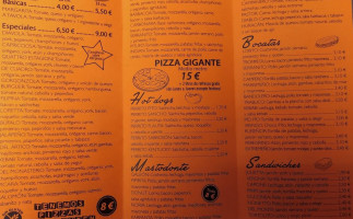 Pizzeria A Tavola menu