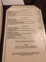 Amore Ristorante menu