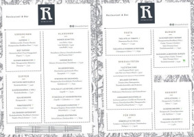 Römerhof Fusch menu