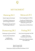 Landgasthof WaldschÄnke menu