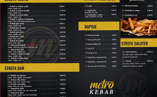 Metro Kebab Biłgoraj menu