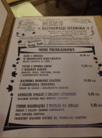 I Sitarska W Biłgoraju menu