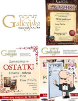 Restauracja Galicyjska Anna Kural menu