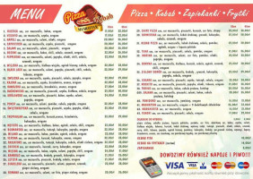 Pizzeria Baćkowice menu