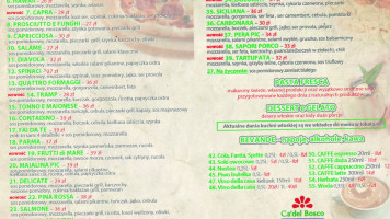 Pizza Raffaelle menu