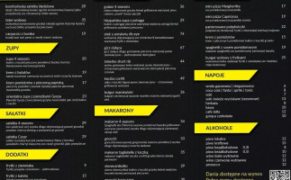 4 Seasons Świeradów-zdrój menu
