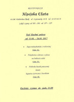 Krol Bernadetta Alpejska Chata menu