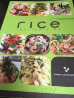 Rice Thai Cuisine inside