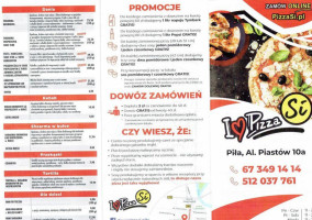 Pizzeria Si Wałcz menu