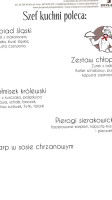 Idylla Dariusz Dylla menu