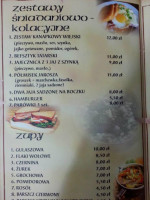 Karczma Wiejska menu