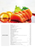 Aji Sushi menu
