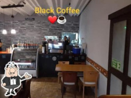Black Coffee Cafe Pizza food