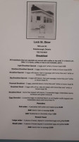 Lock Street Diner menu