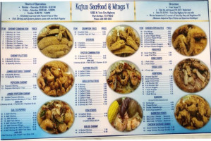 Kajun Seafood Wings V inside