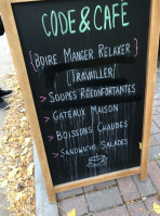 Code Café menu