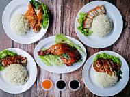 Bbq Wai Chicken Rice food
