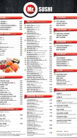 Mr. Sushi Lynn Valley menu