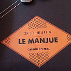 Le Manjue menu