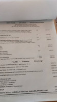 Echo And Cafe menu