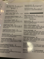 Casalinga menu