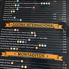 La Terraza Tapas menu