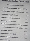 Gasthof Falkner menu