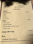 Il Richiastro menu